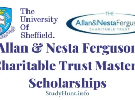 Allan & Nesta Ferguson Charitable Trust Masters Scholarships