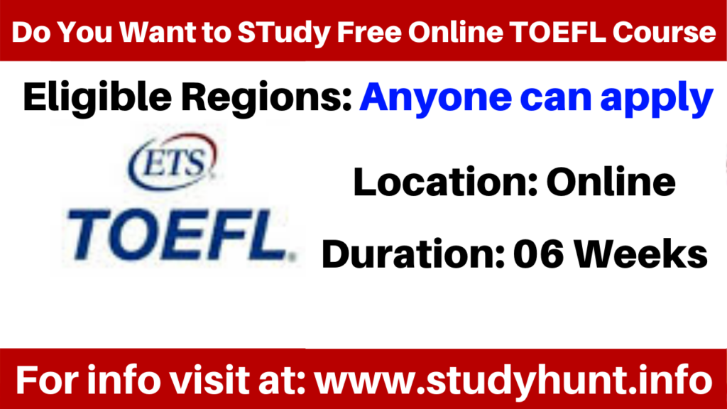 Toefl Preparation Course Online Free