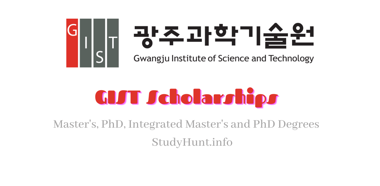 GIST Korea Scholarships 2021