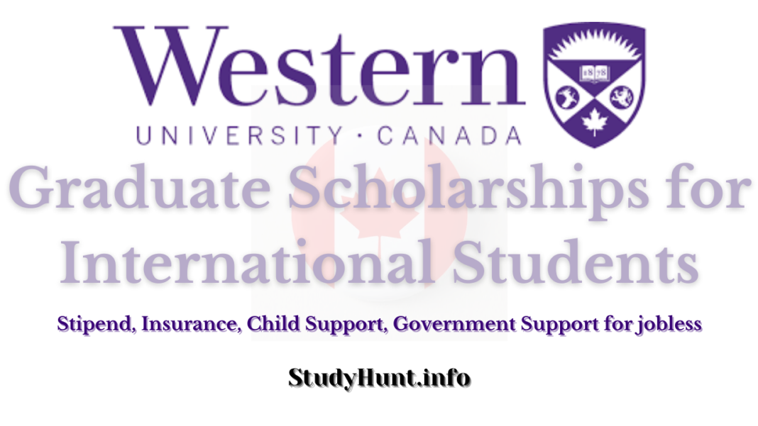 Western University Graduate Scholarships for International Students
