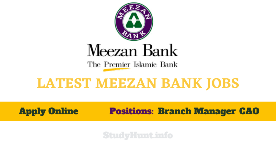 LATEST MEEZAN BANK JOBS 2021