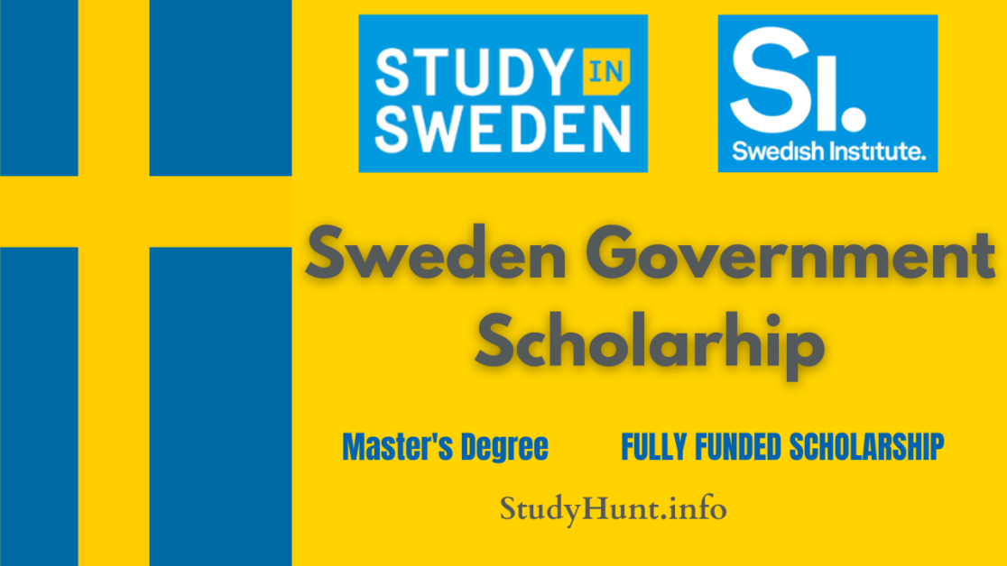 Sweden Government Scholarship 2022