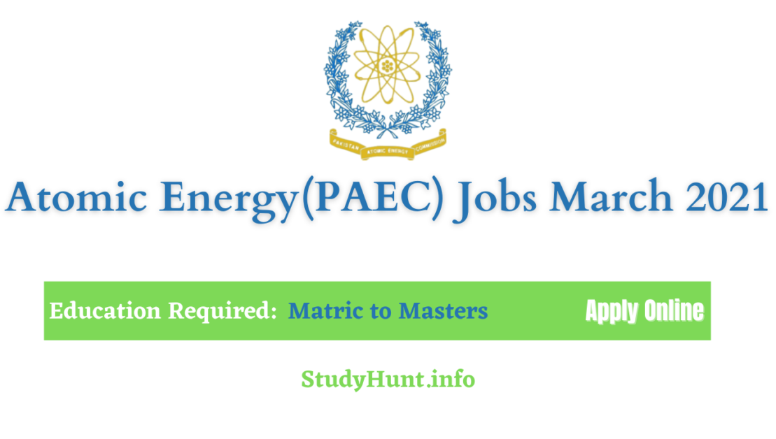 atomic energy jobs march 2021