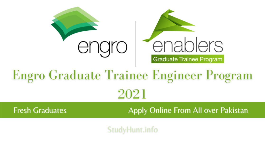 Engro Enablers Graduate Trainee Engineer Program 2021