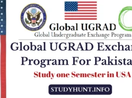 Global Undergraduate Exchange Program for Pakistani Students
