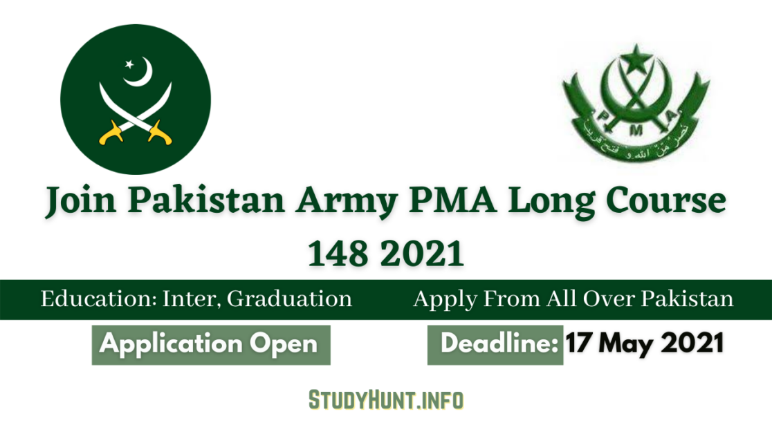 Join Pakistan Army PMA Long Course 148 2021