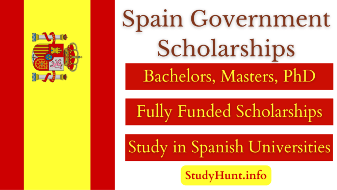 Spain Government Scholarships for international students