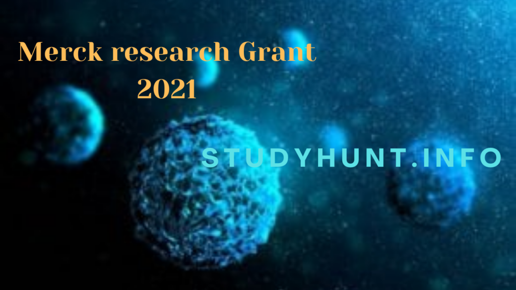 Merck Research Grants 2021 StudyHunt