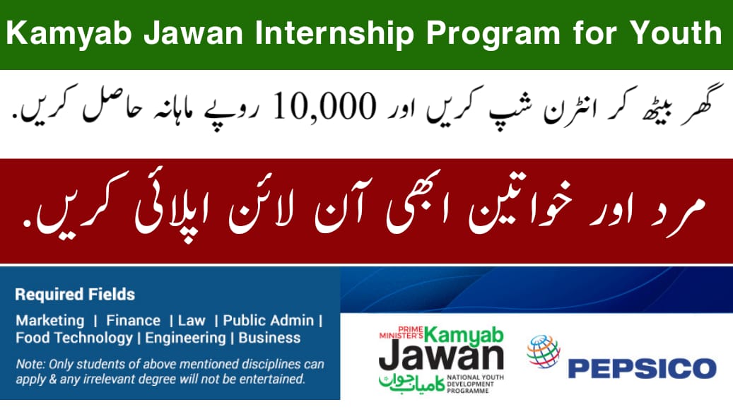 kamyab Jawan Online Internship Program for Youth