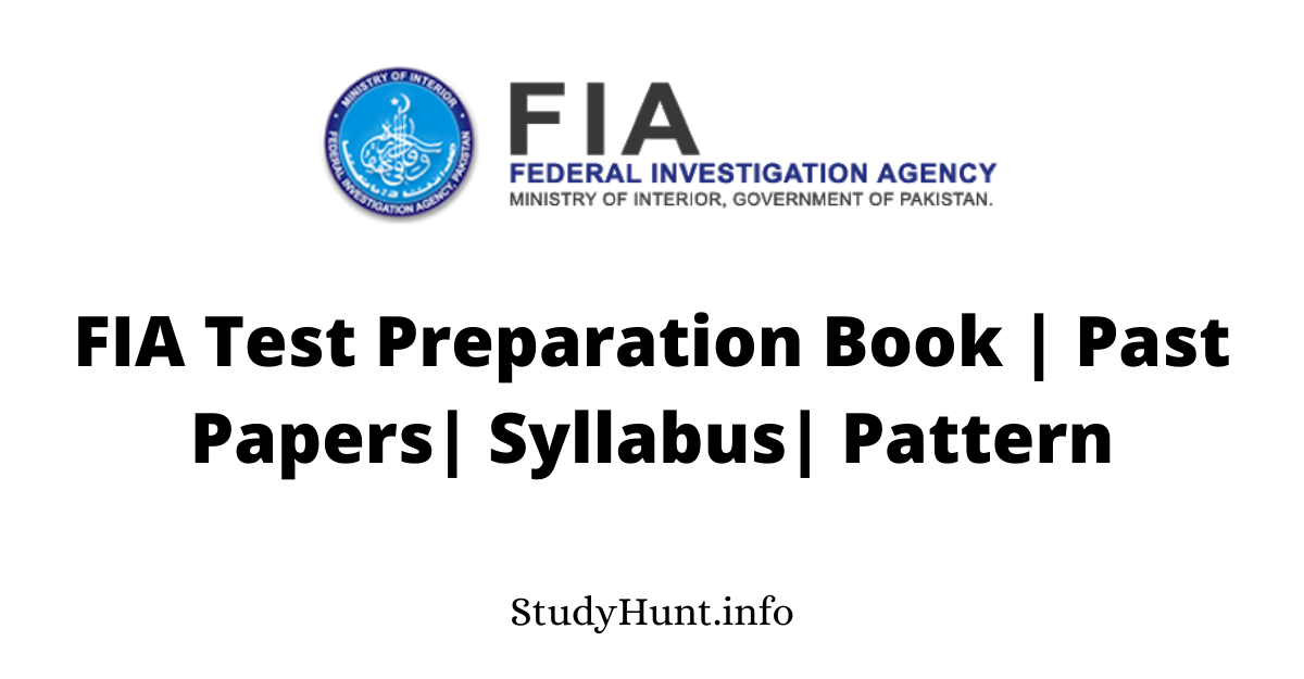 FIA 2021 Test Preparation Book Past Papers Syllabus Pattern