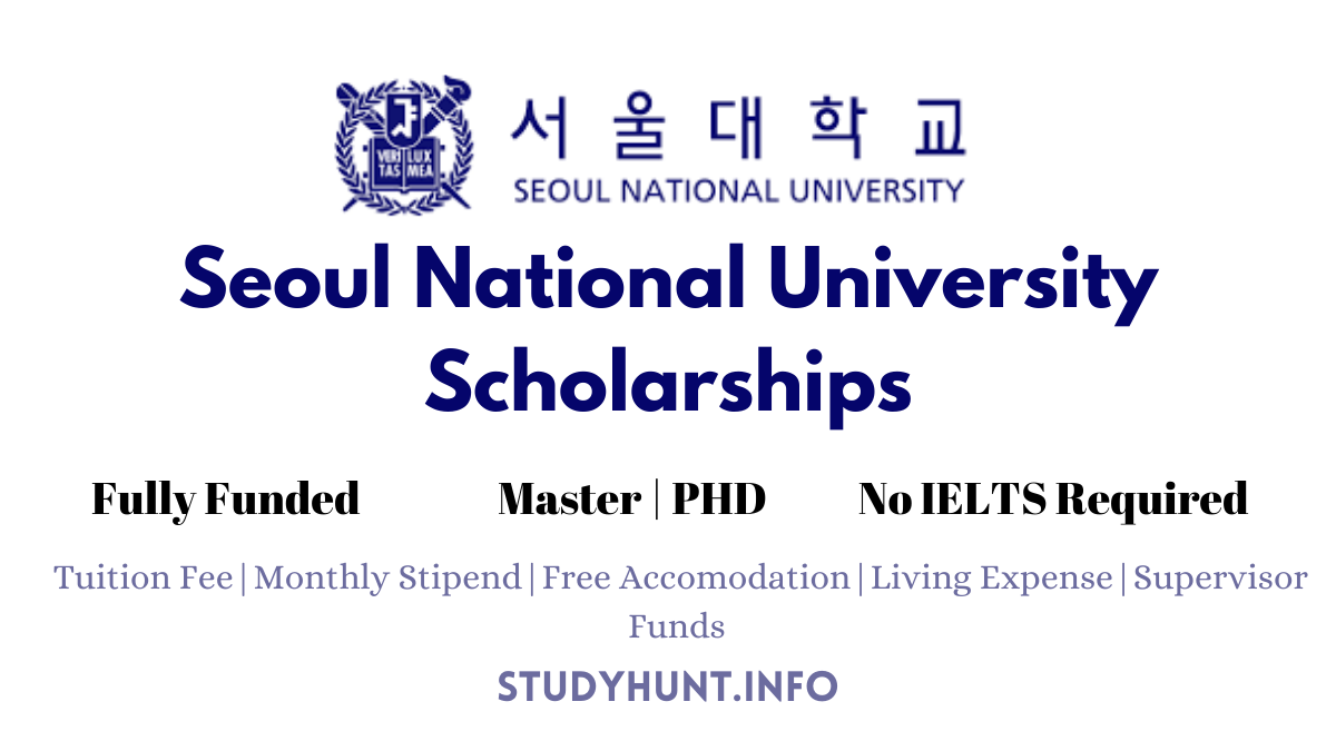 Seoul National University Scholarships 2023