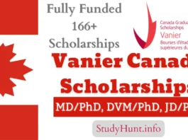 Vanier Canada Scholarship