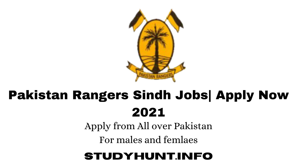 Pakistan Rangers Sindh Jobs Apply Now 2021