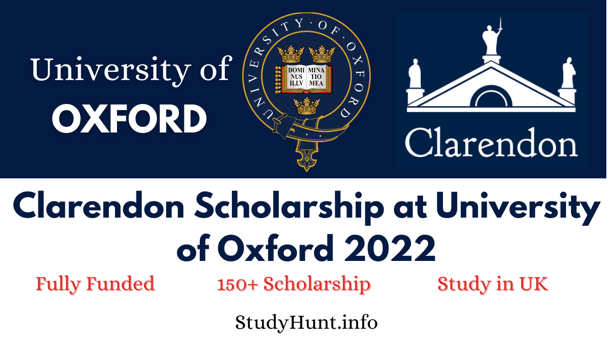 Clarendon Scholarship for International Students at University of Oxford 2022
