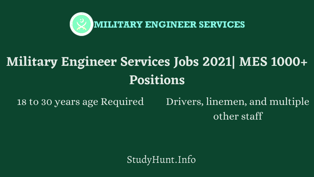 Military Engineer Services Jobs 2021 MES 1000+ Positions