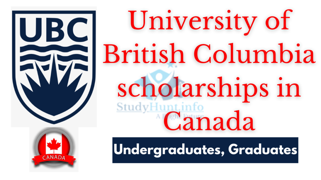 University of British Columbia scholarships in Canada