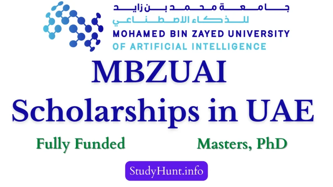 MBZUAI graduate Scholarships in UAE