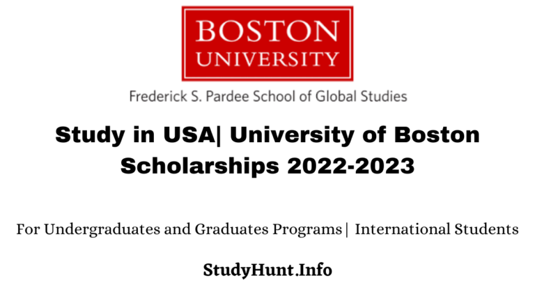 University of Boston Scholarships 2023-2024 For International Students