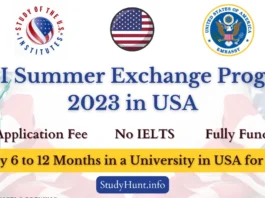 SUSI Summer Exchange Program 2023 in USA