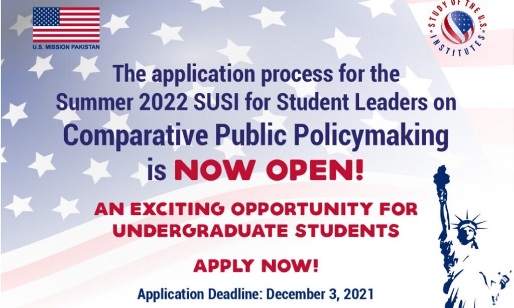 SUSI Student exchange program 2022