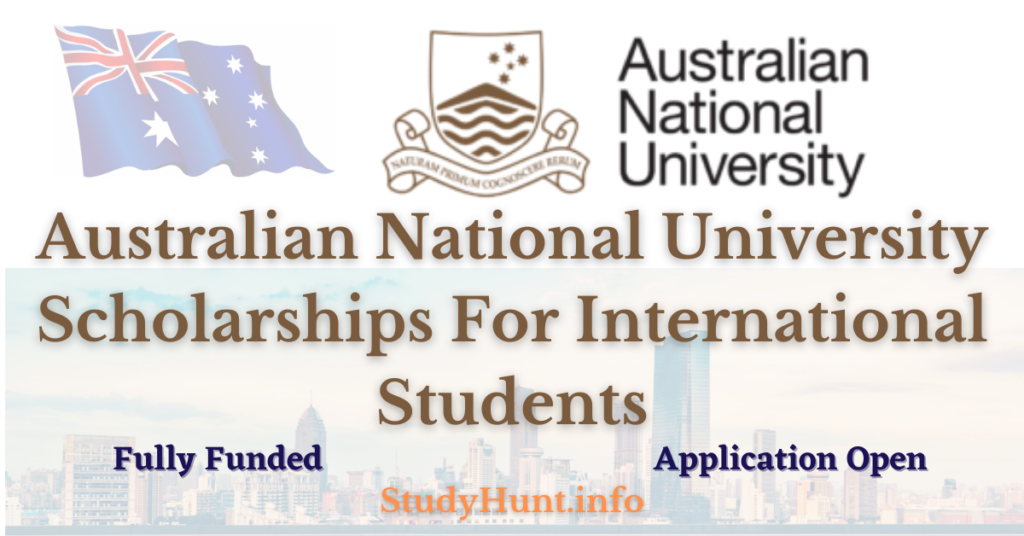 postgraduate research scholarship anu