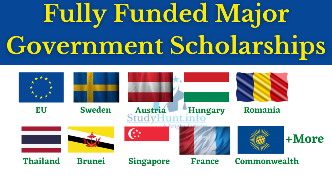 Government Sponsored Scholarships