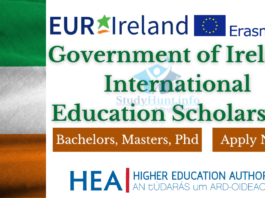 Ireland Government Scholarship for international students