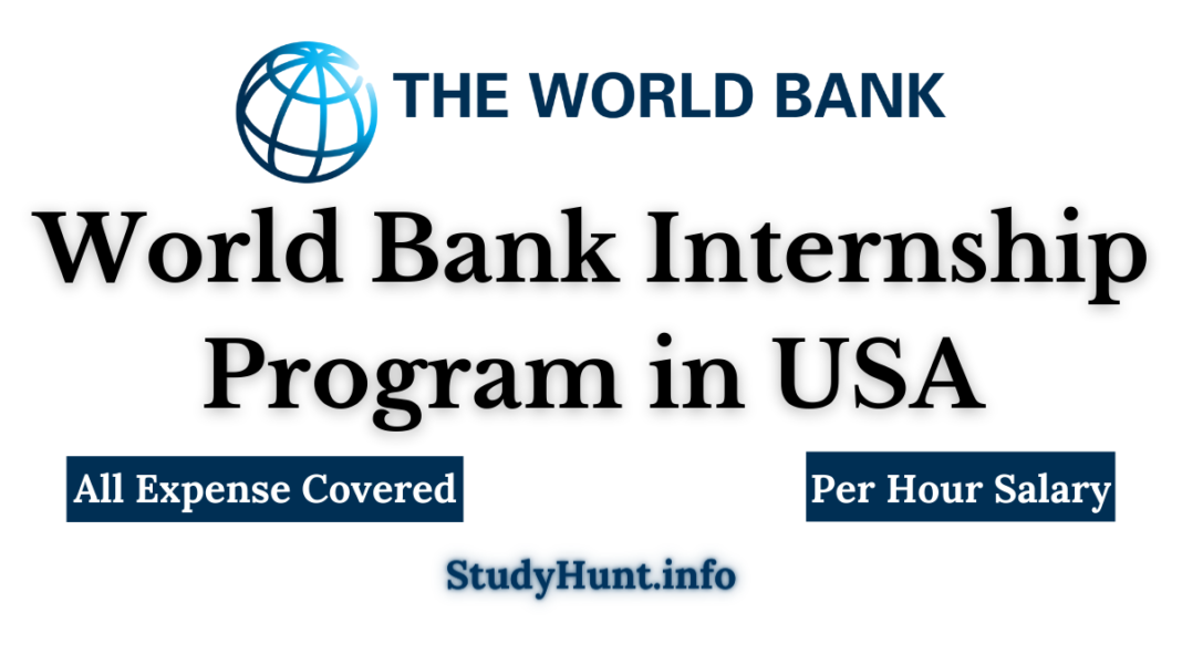 World Bank Internship Program in USA