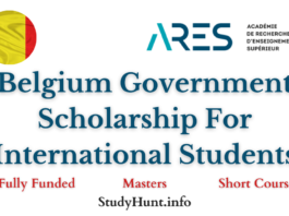 Belgium Government Ares Scholarship For developing countries