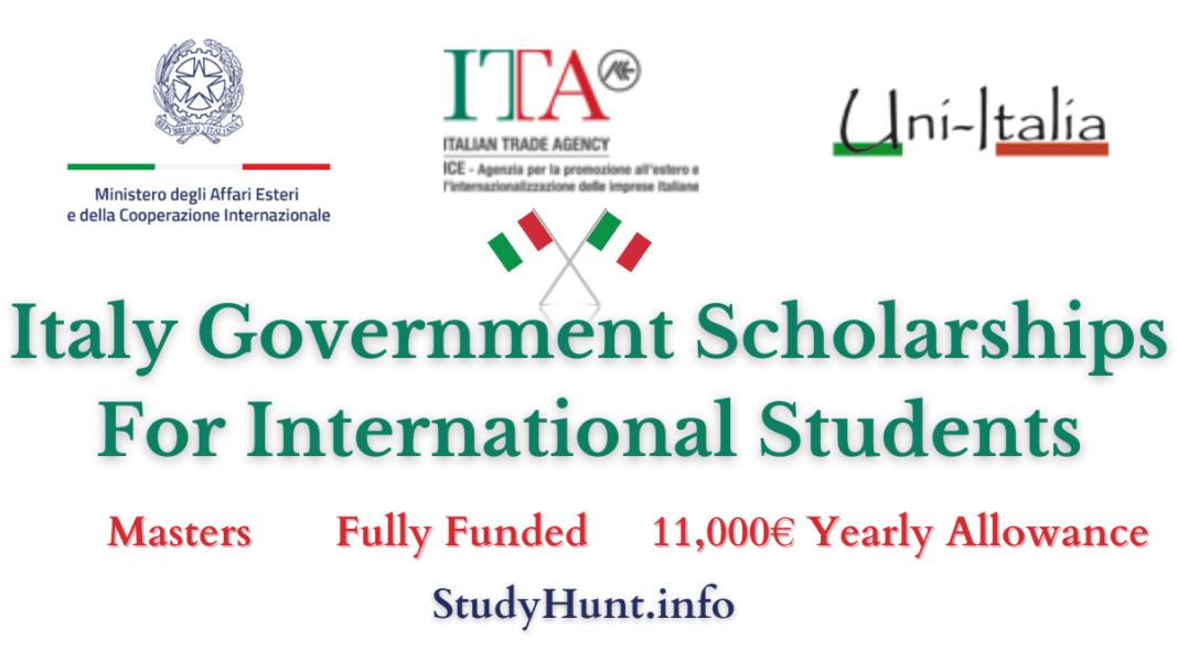 Italy Government Scholarships For International Students
