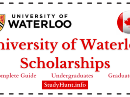 University of Waterloo Scholarships