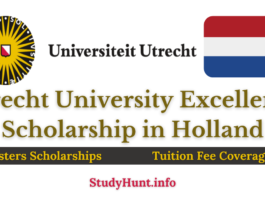 Utrecht University Excellence Scholarship 2023