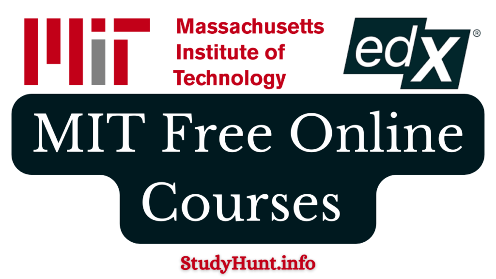 MIT Free Online Courses With Certificates EDx StudyHunt