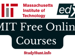 MIT Free Online Courses with certificates