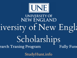 University of New England Scholarships