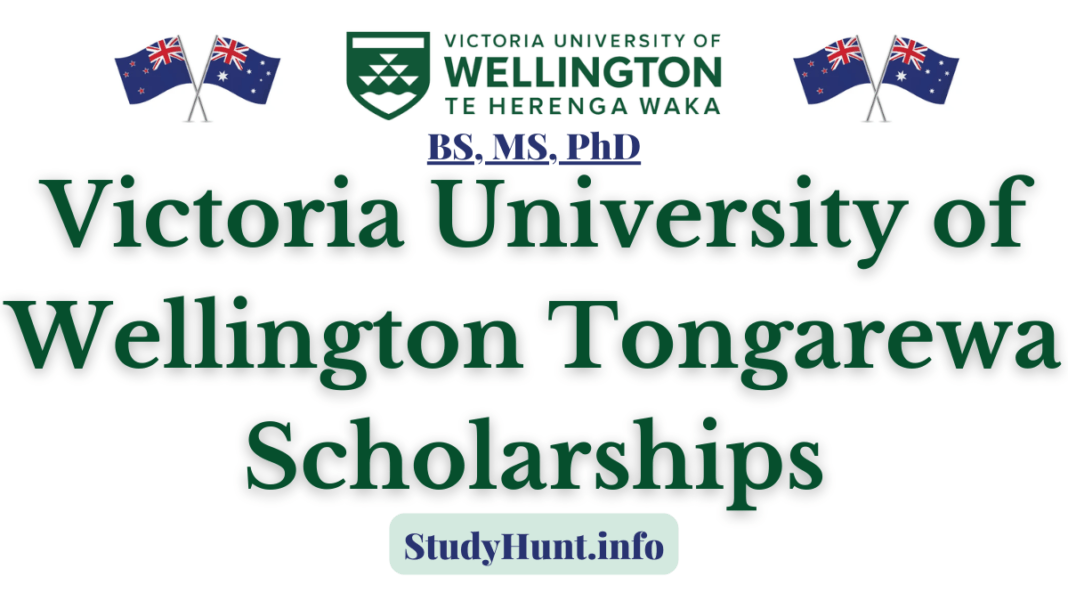 Victoria University of Wellington Tongarewa Scholarships