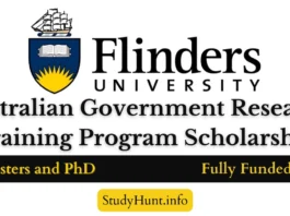 Scholarship at flinders university