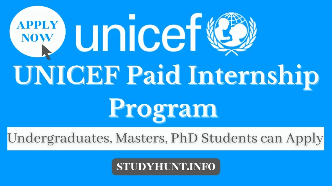 UNICEF Paid Internship Program