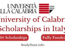 University of Calabria Scholarships in Italy