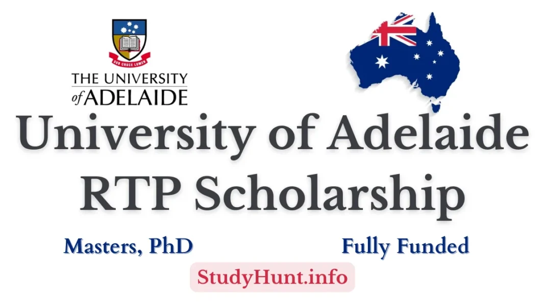 University of Adelaide RTP Scholarship