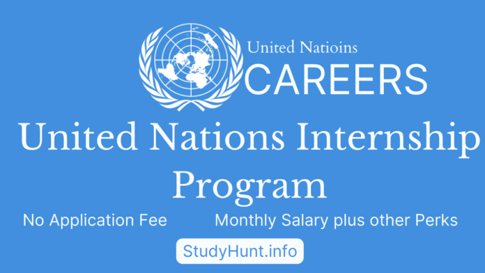 United Nations Internship Program 2023 2024 UN Careers StudyHunt   United Nations Internship Program 696x392 