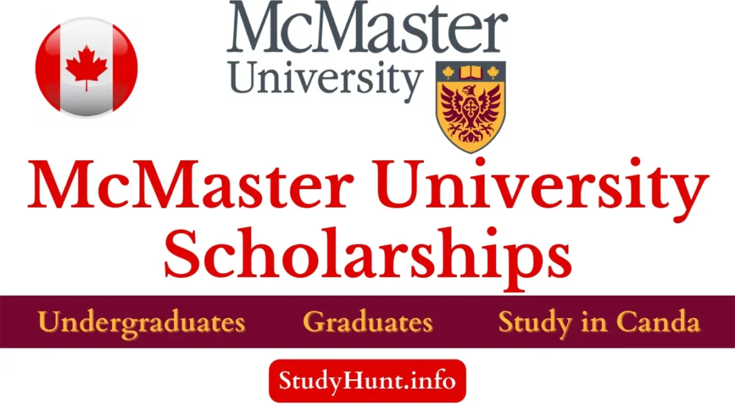 McMaster University Scholarships for international students