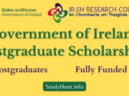 Government of Ireland Postgraduate Scholarship Programme