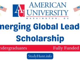 American University Emerging Global Leader Scholarship