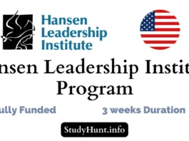 Hansen Leadership Institute Program