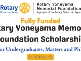 Rotary Yoneyama Memorial Foundation Scholarship