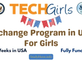 TechGirls 2023 Exchange Program in USA Only For Girls