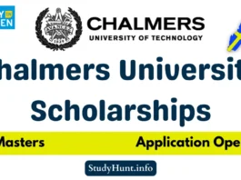 Chalmers University Scholarships