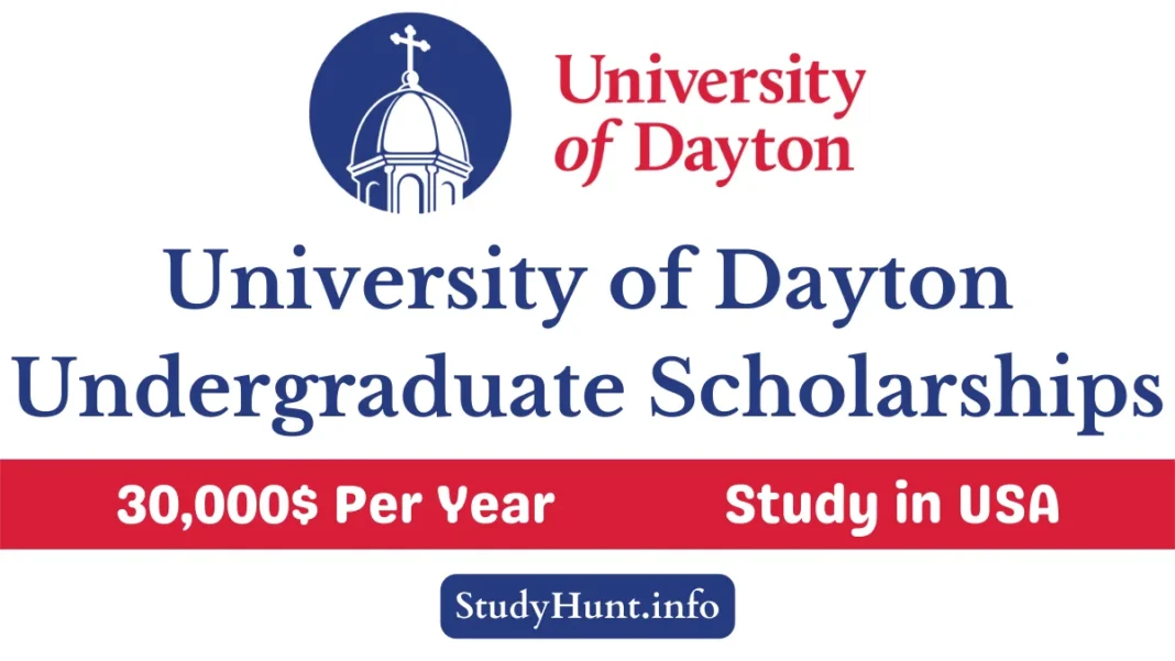 University of Dayton Undergraduate Scholarships For International Students