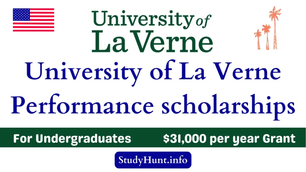 University of La Verne Performance scholarships